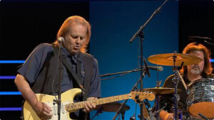 American blues guitarist Walter Trout at Jazzwoche
